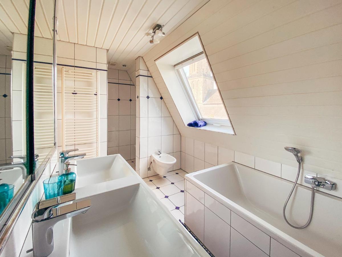 Rheinloft 3 - Grosse Giebelwohnung Mit Dachterrassen An Der Rheinpromenade เอมเมอริช ภายนอก รูปภาพ